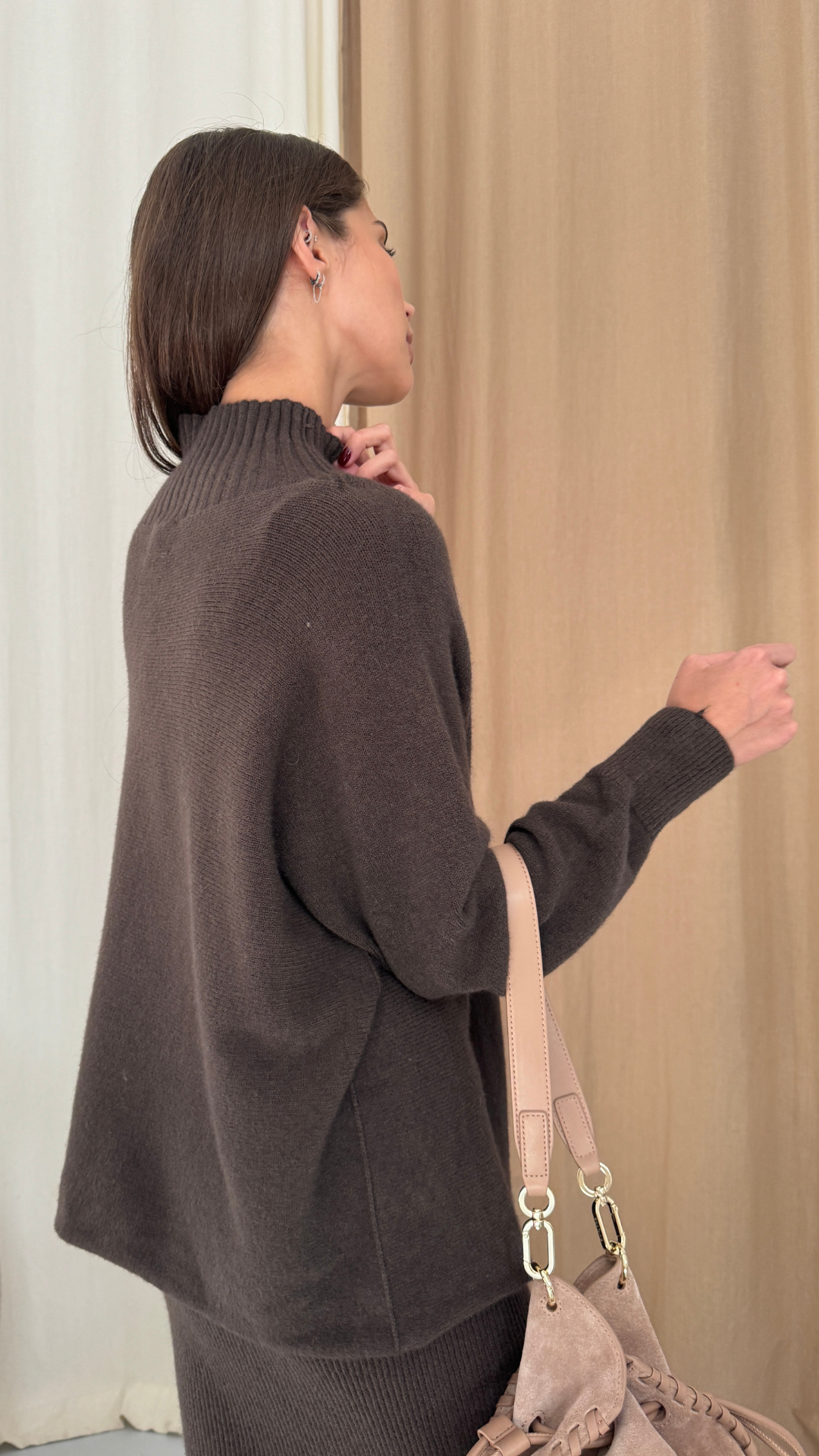 Alma Sweater - Dark Espresso