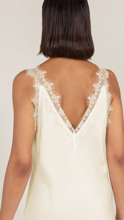 Solange Slip Dress - Butter Yellow