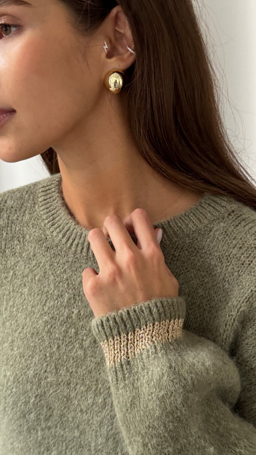 Noelle Sweater - Khaki