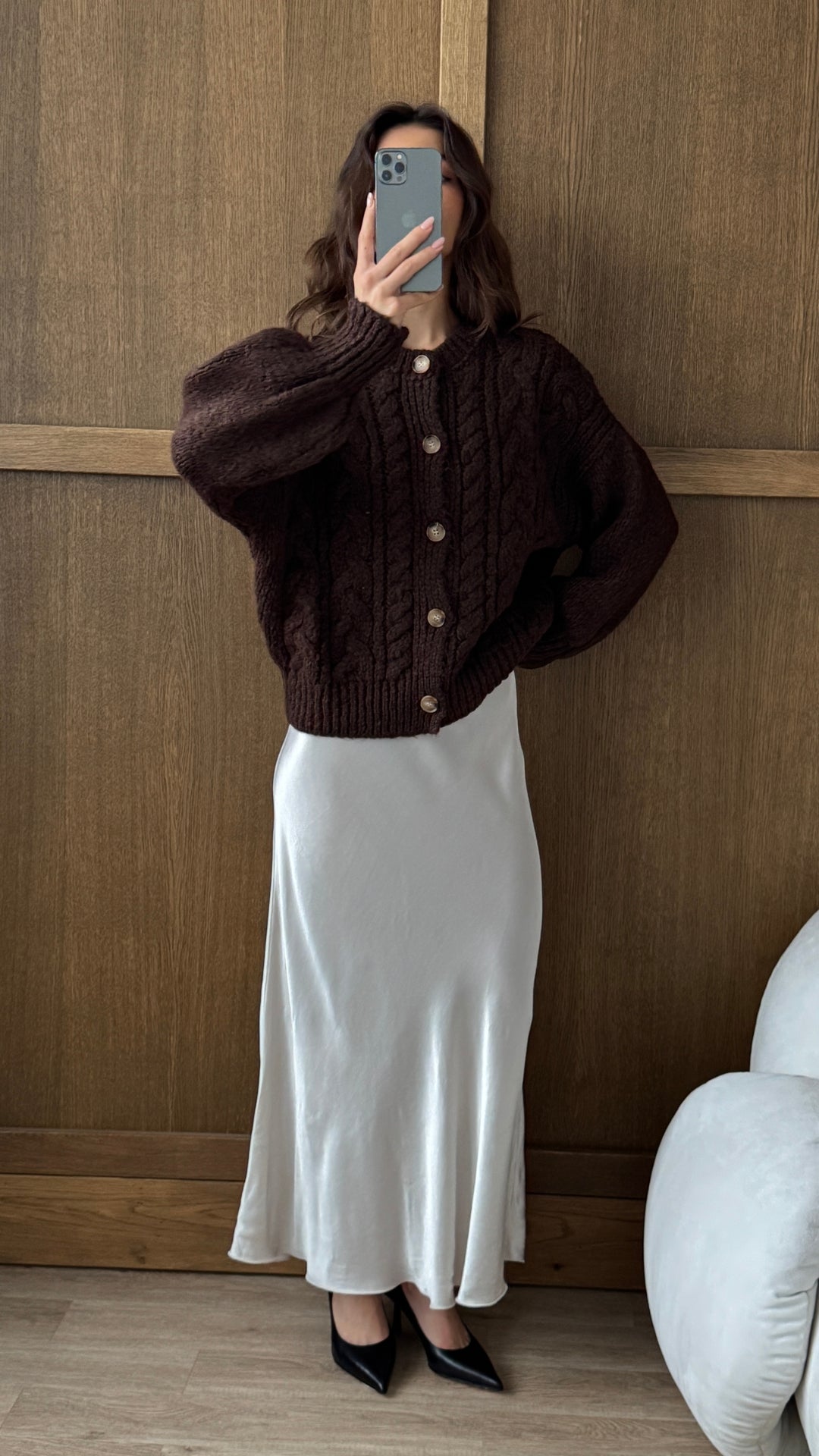 Evie Cardigan - Cocoa