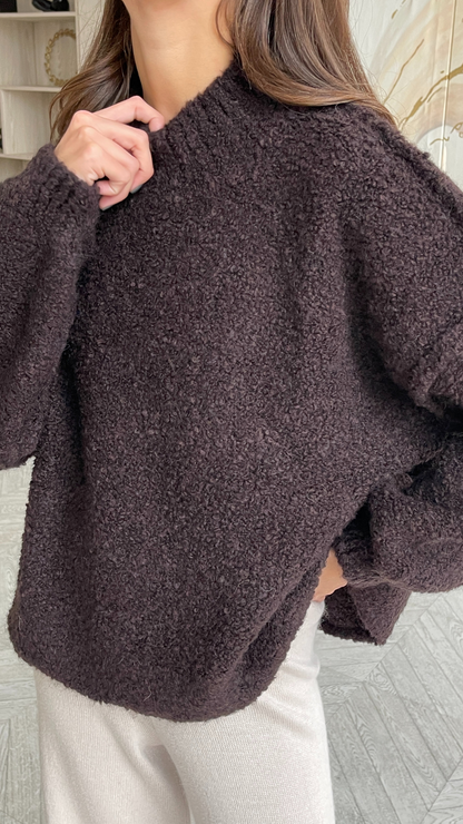 Jessica Sweater - Chocolate
