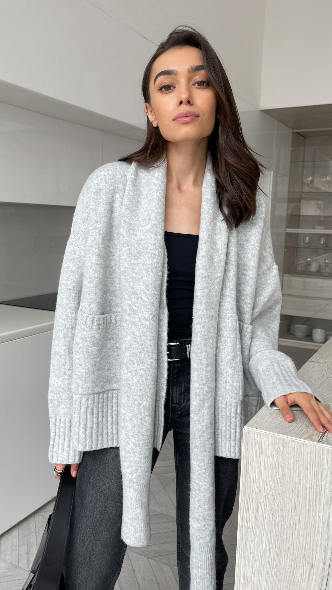 Harper Cardigan - Grey