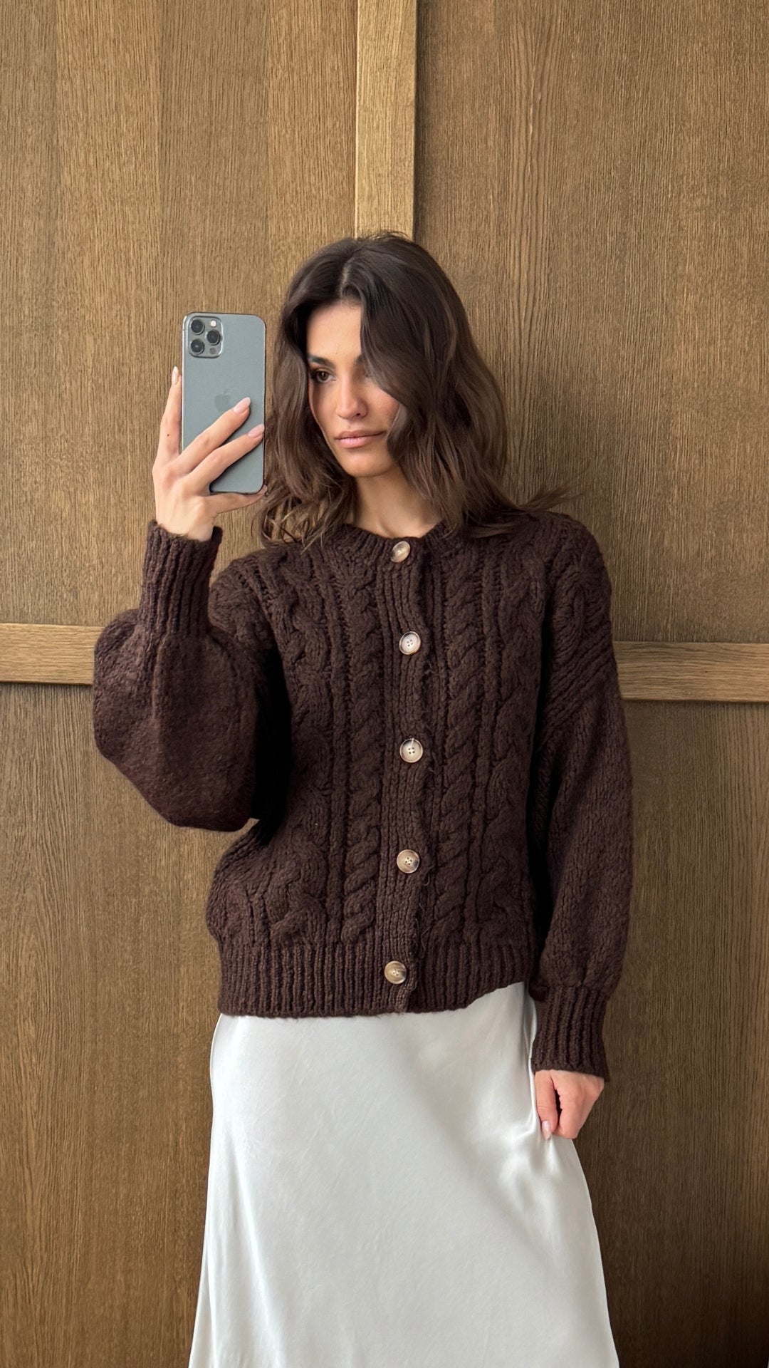 Evie Cardigan - Cocoa