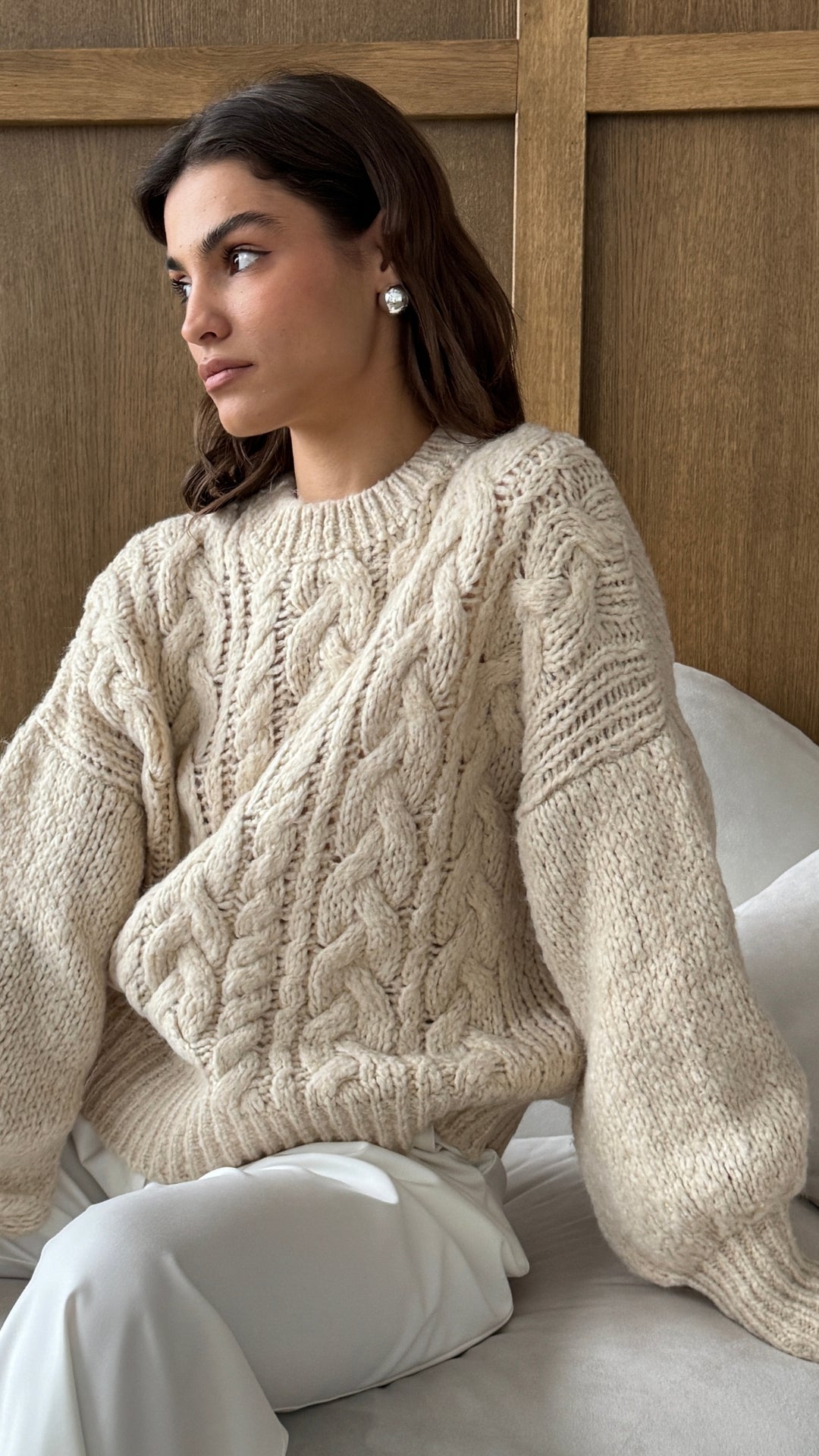 Mara Sweater - Ivory