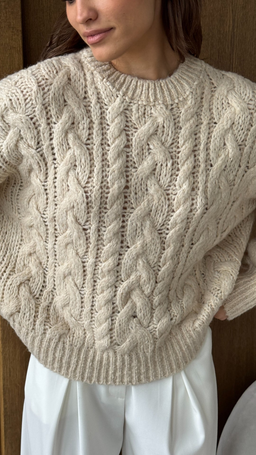 Mara Sweater - Ivory