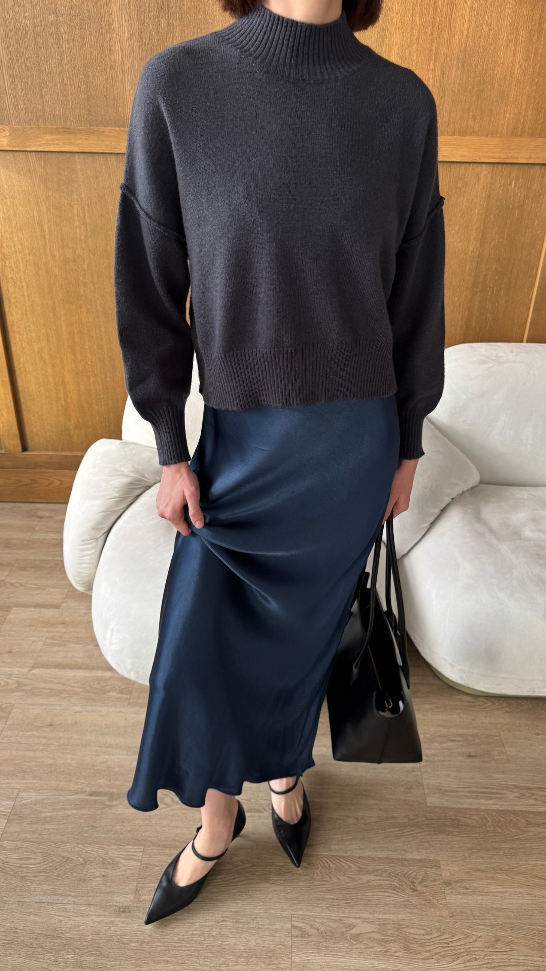 Lottie Sweater - Carbon