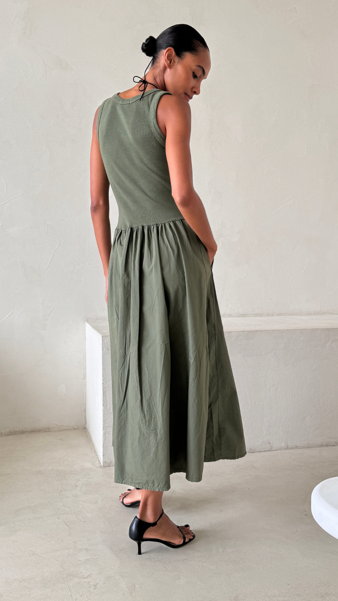 Marnie Dress - Khaki