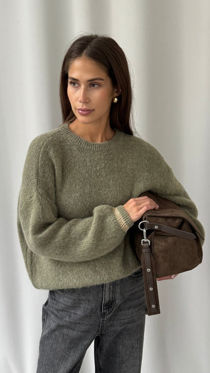 Noelle Sweater - Khaki