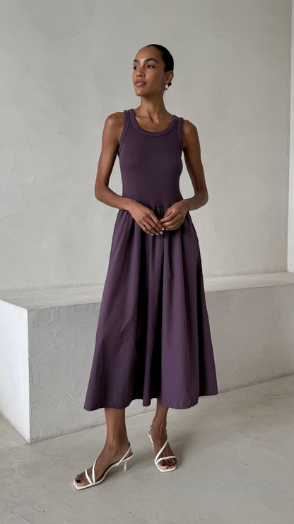 Marnie Dress - Grape
