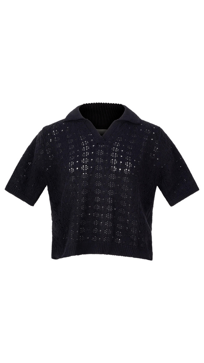 Lyla Crochet Set - Black