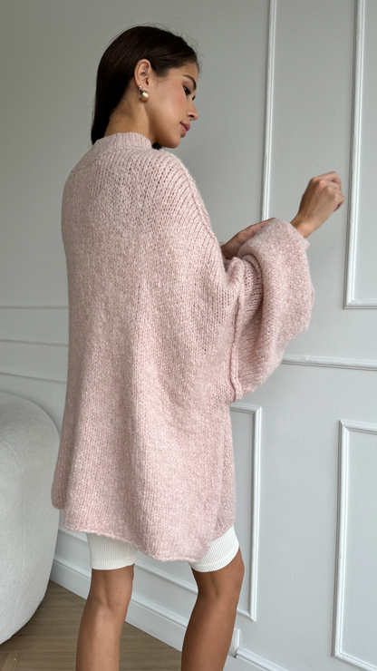 Layla Sweater - Rose