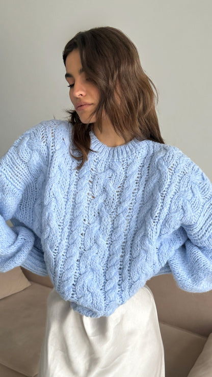 Mara Sweater - Sky
