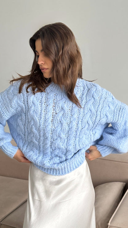 Mara Sweater - Sky