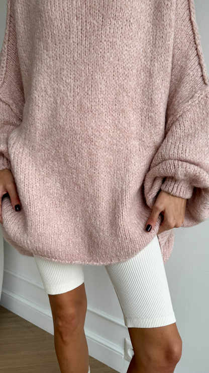 Layla Sweater - Rose