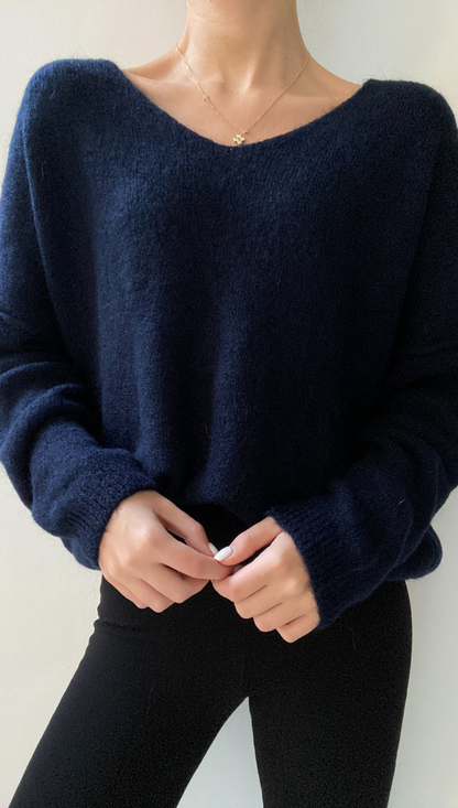 Hailey Sweater - Navy