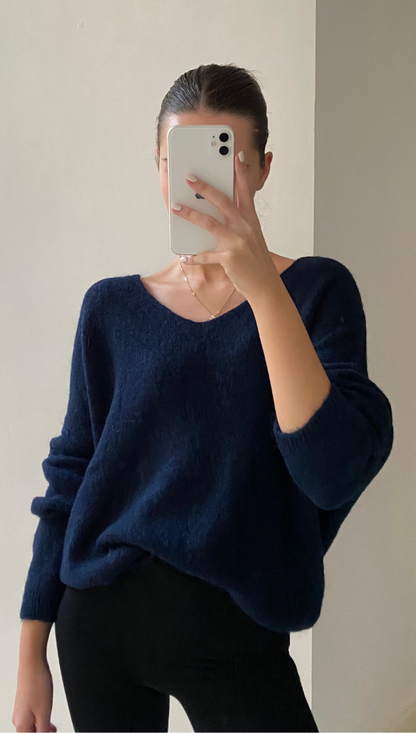 Hailey Sweater - Navy