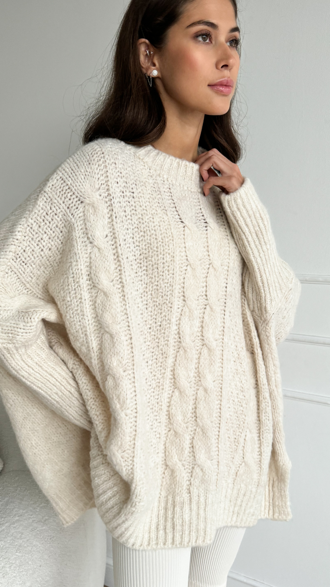 Madison Sweater - Ivory