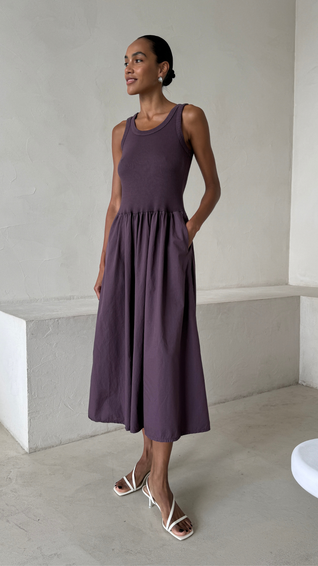 Marnie Dress - Grape