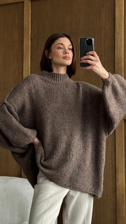 Layla Sweater - Taupe