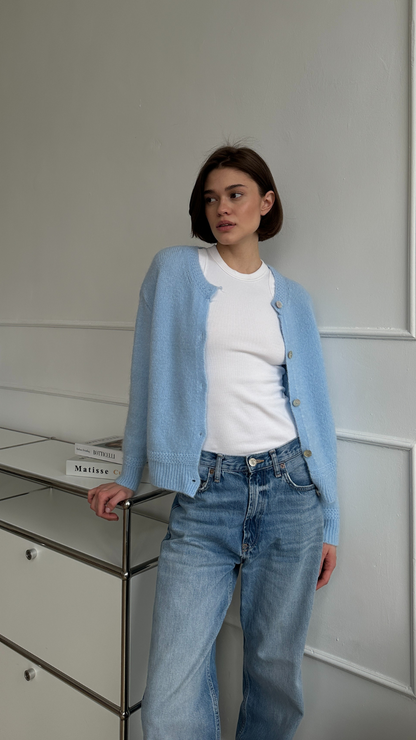 Reyna Cardigan - Sky Blue