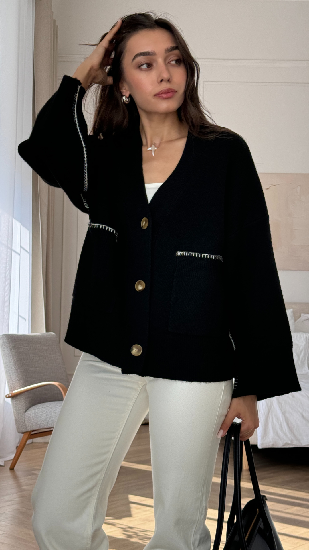 Kassie Cardigan - Black