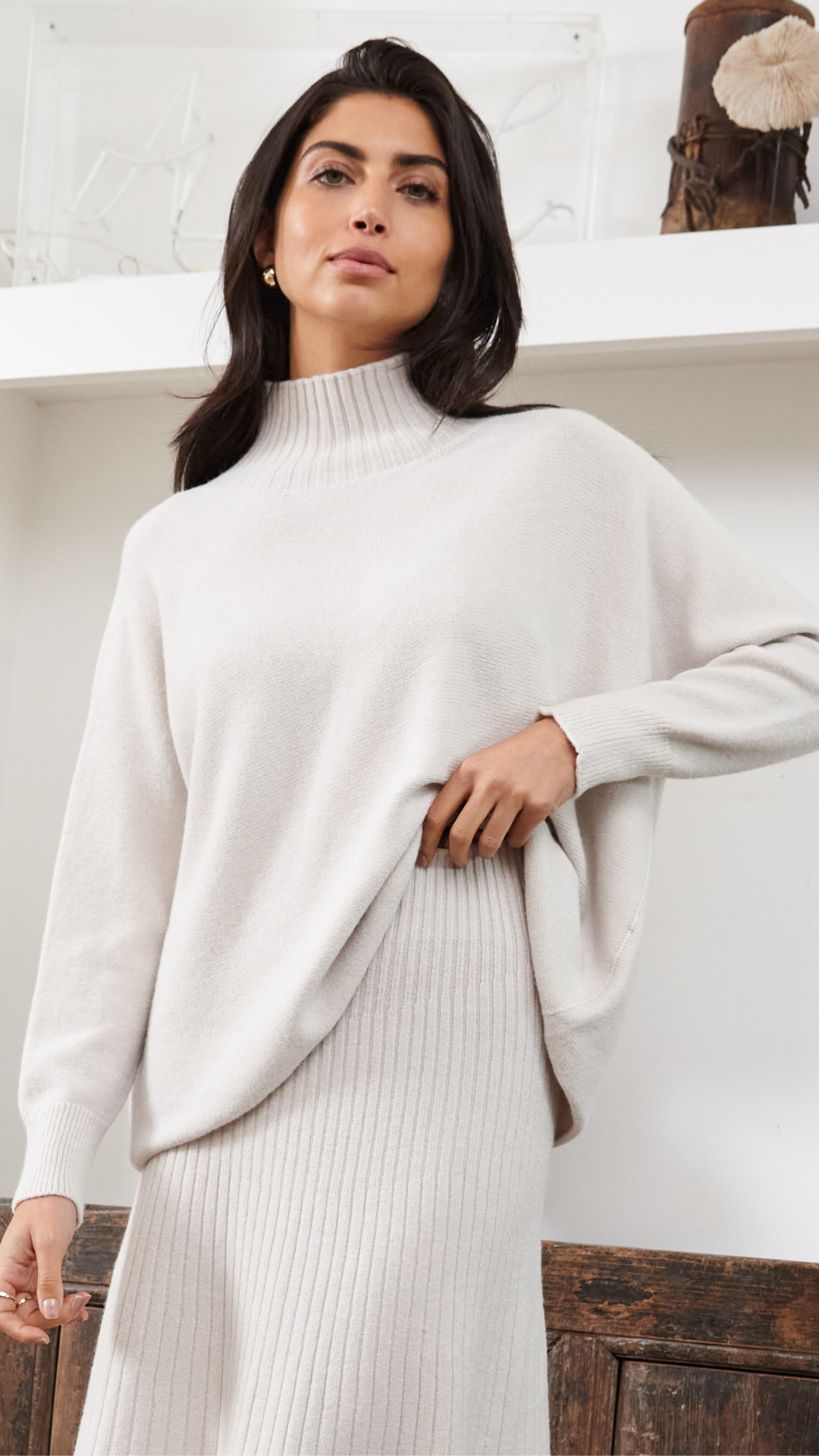 Alma Sweater - Ivory