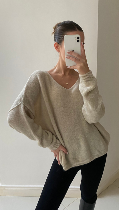 Hailey Sweater - Silversand