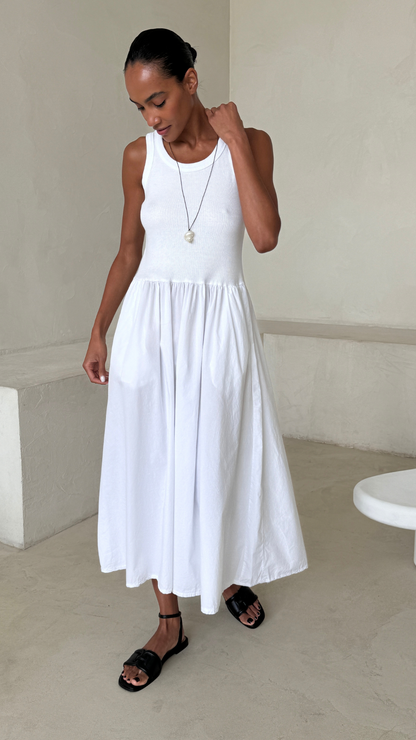 Marnie Dress - White