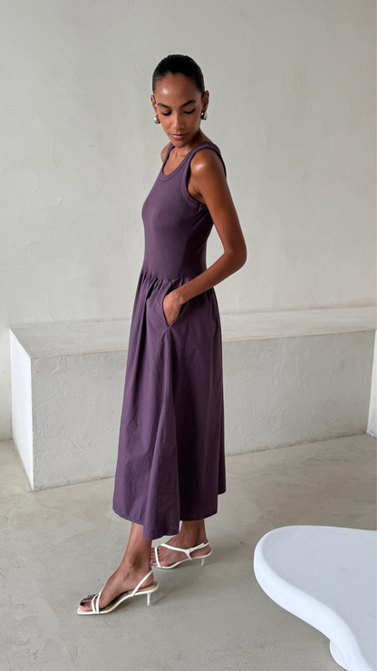 Marnie Dress - Grape