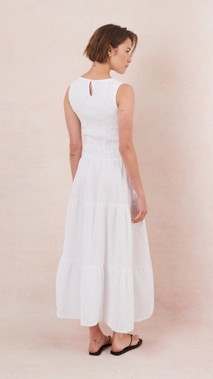 Mel Cotton  Dress - White