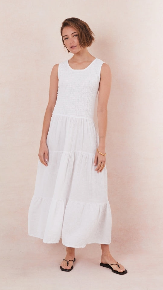 Mel Cotton  Dress - White