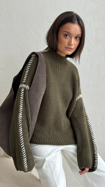 Kaya Jumper - Khaki