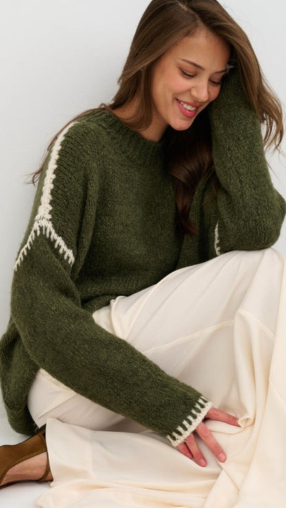 Cleo Jumper - Khaki
