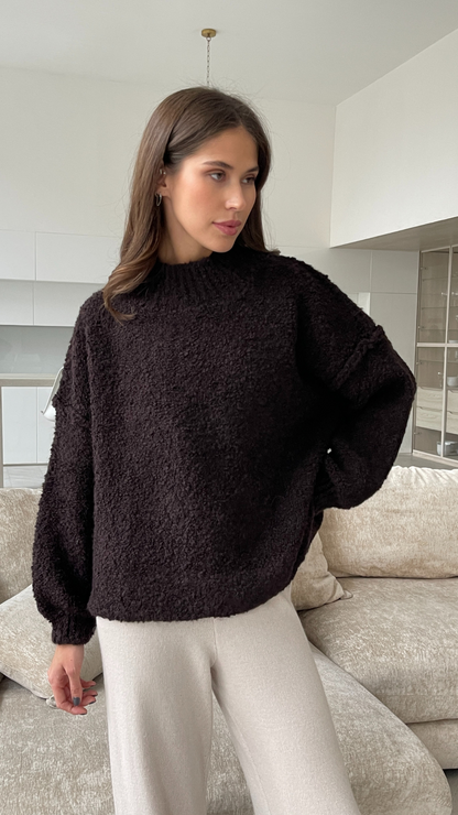 Jessica Sweater - Chocolate