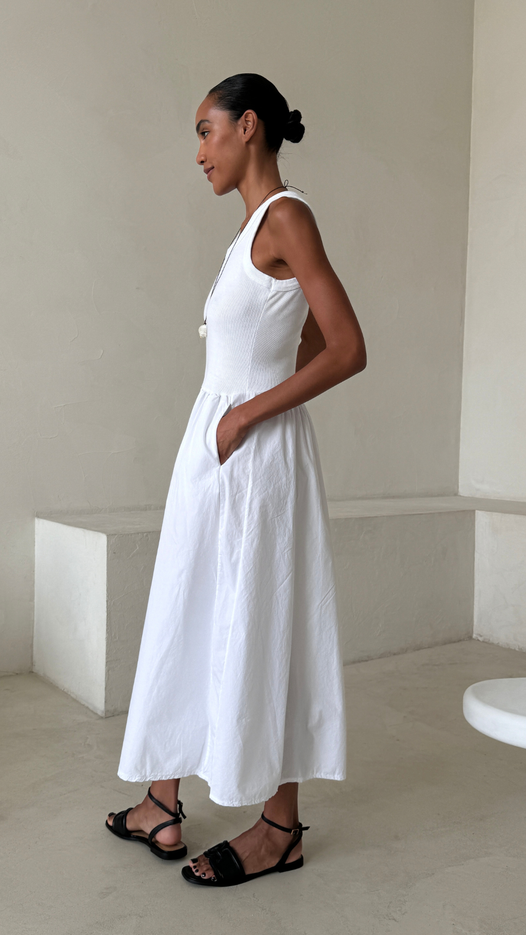 Marnie Dress - White