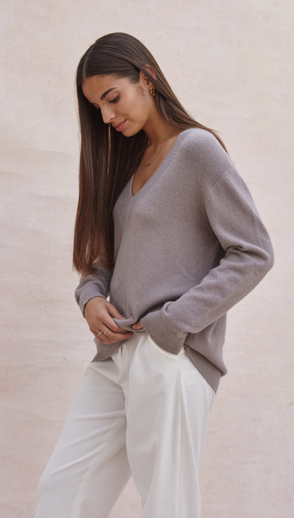 Ivy Sweater - Smoke