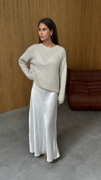 Noelle Sweater - Taupe