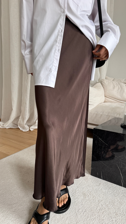 Sasha Skirt - Dark Espresso