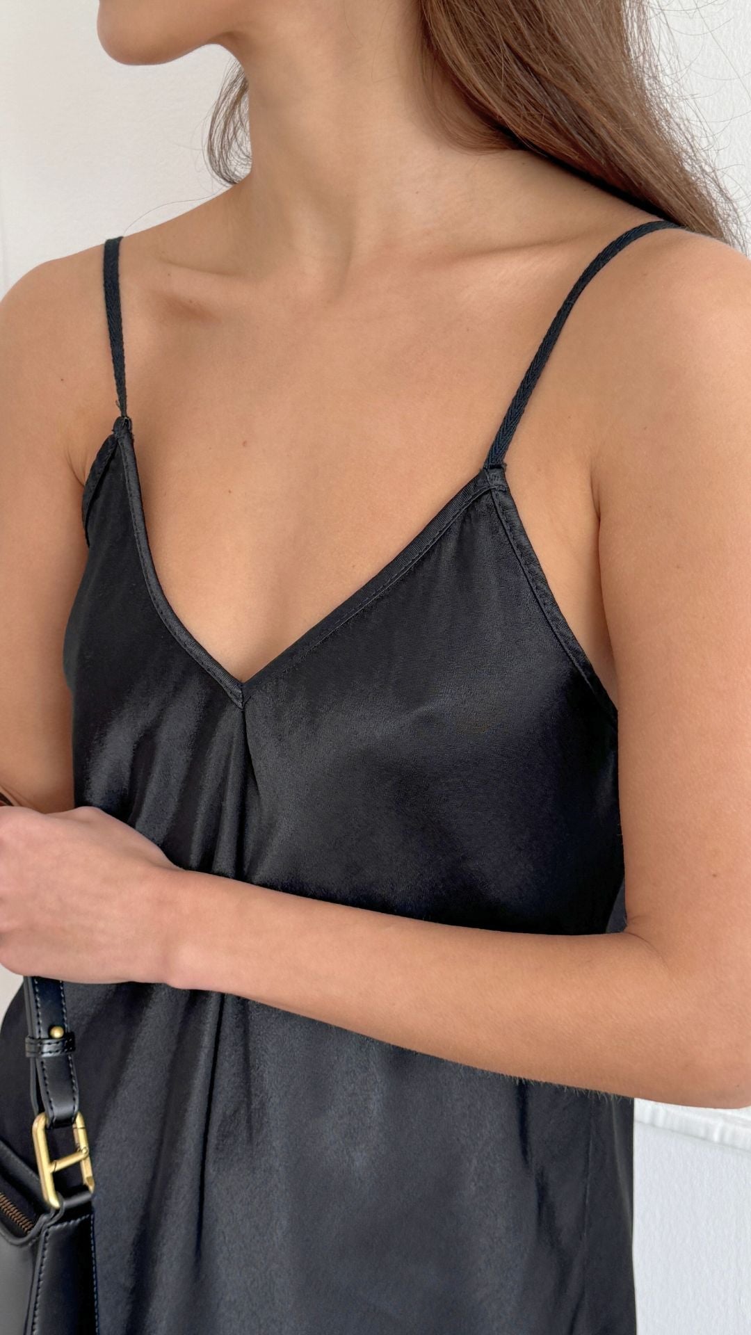 Sasha Satin Set - Black