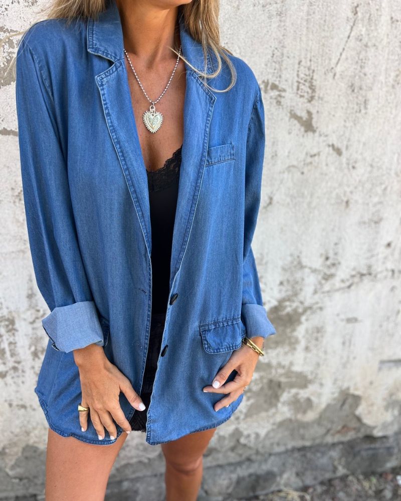 Amy | Casual Denim Blazer