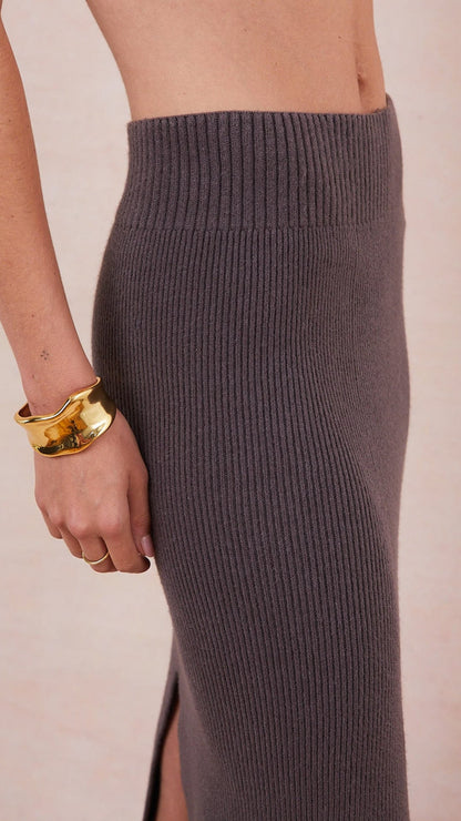 Adina Pencil Skirt - Espresso