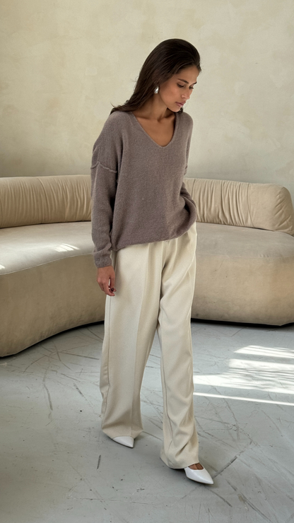 Hailey Sweater - Mocha