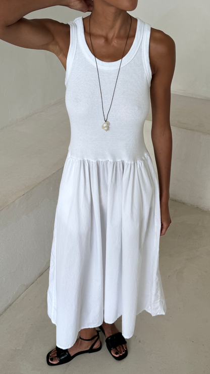 Marnie Dress - White