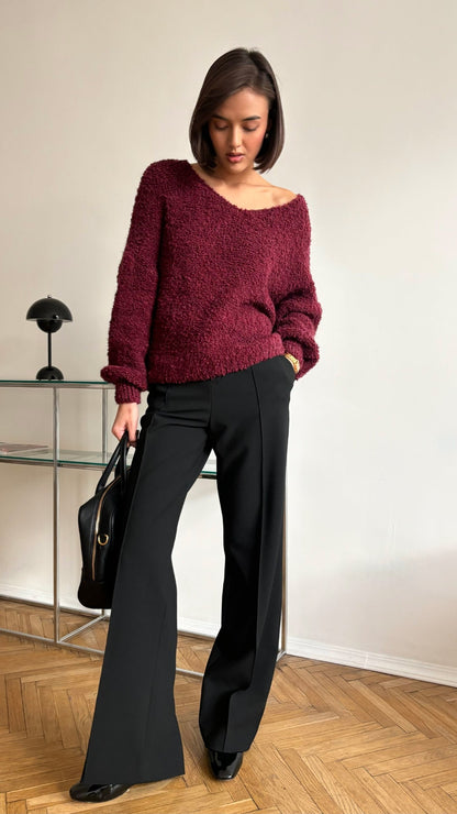 Jenny Sweater - Bordeaux