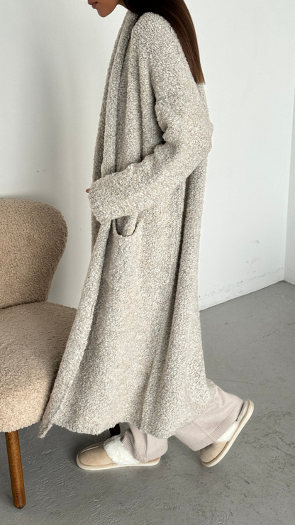 Lyra Cardigan - Beige Melange