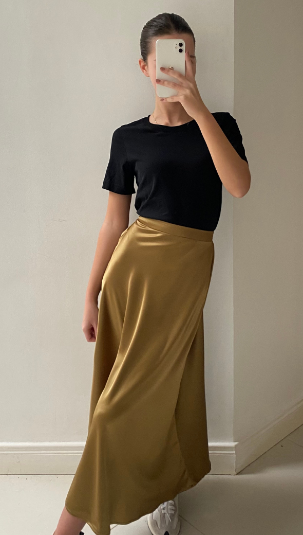 Luisa Skirt - Deep Gold
