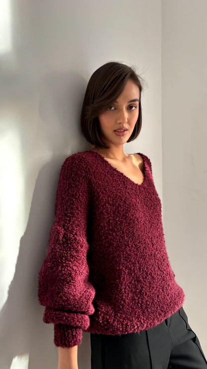 Jenny Sweater - Bordeaux