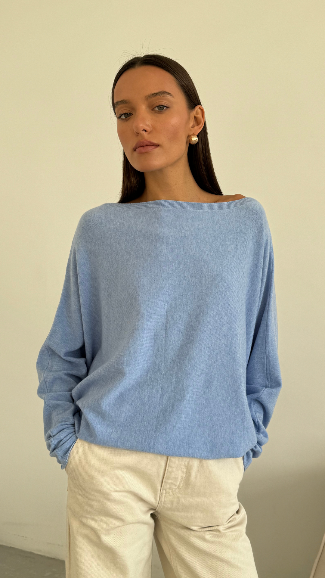 Poppy Sweater - Sky