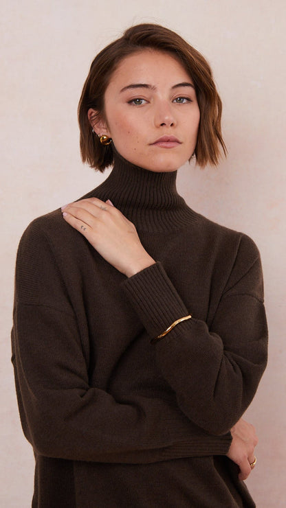 Laurie Sweater - Dark Espresso