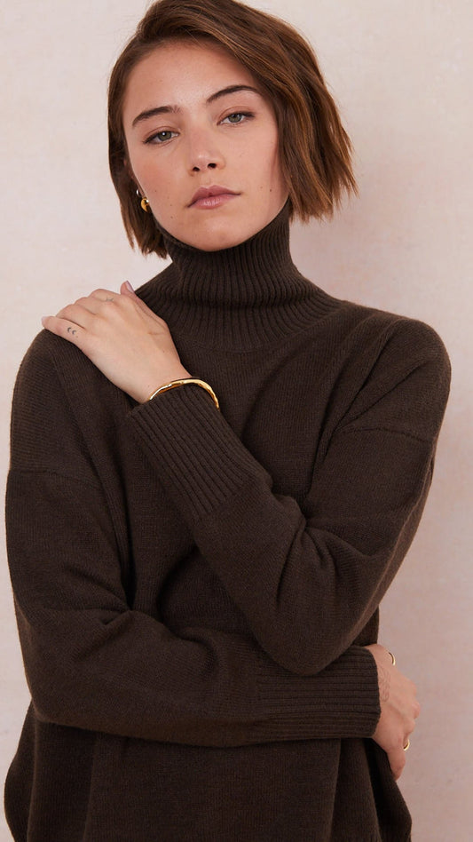 Laurie Sweater - Dark Espresso
